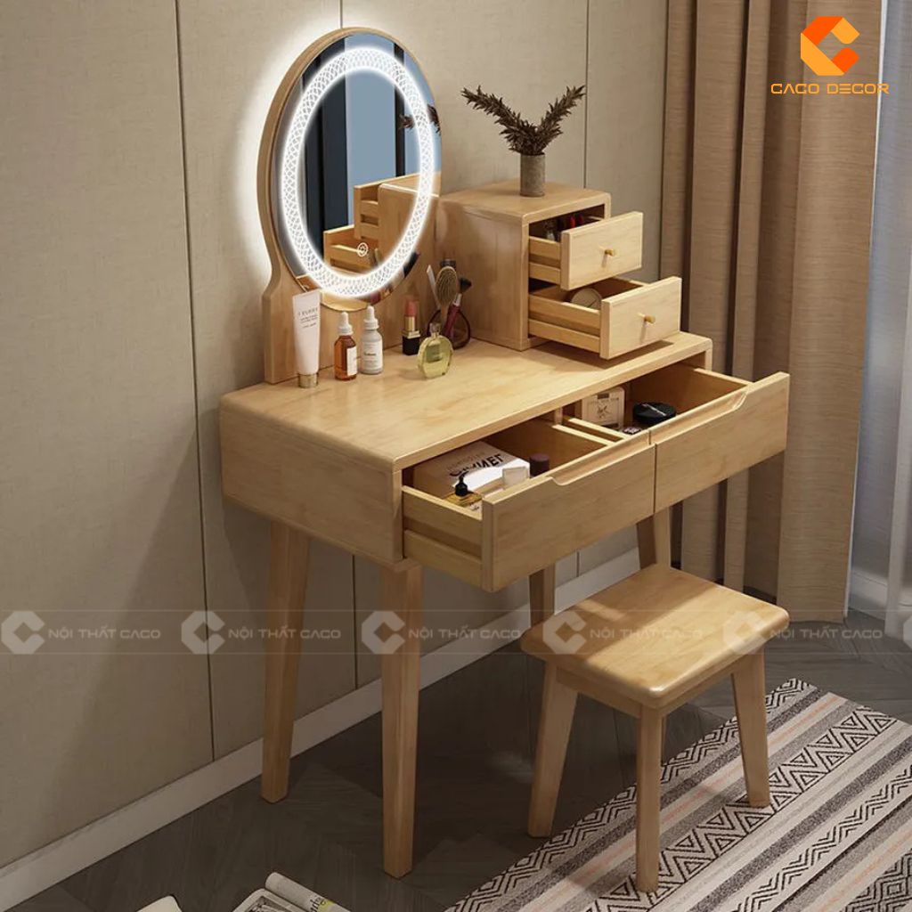 5 Tiêu Chí Đánh Giá Mẫu Bàn Trang Điểm Cao Cấp Bền Đẹp 8